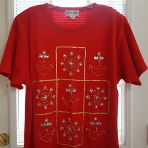 Victoria Woman Nautical Tee